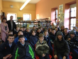 Reading at Dingle Library